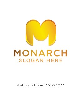 Initial letter M Modern Logo Ideas. Inspiration logo design. Template Vector Illustration. Isolated On White Background