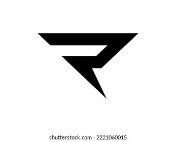 Plantilla de diseño del logotipo de la marca de letra inicial R, adecuada para su empresa o negocio