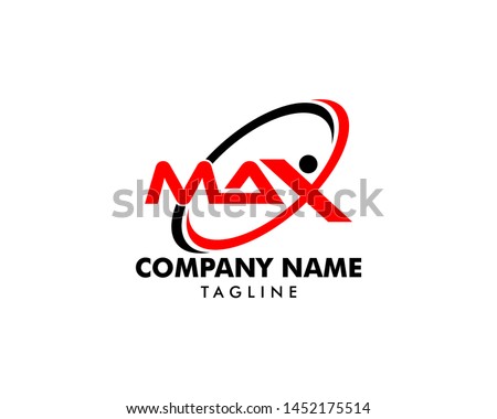 Initial Letter Max Design Logo