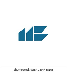 Initial letter mb or bm logo vector design templates