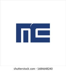 Initial Letter mc or cm logo design templates 
