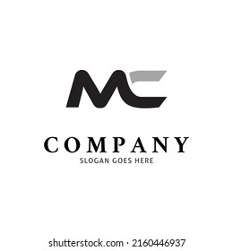 Initial Letter MC Icon Vector Logo Template Illustration Design