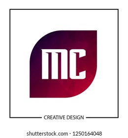 Initial Letter MC Logo Template Design