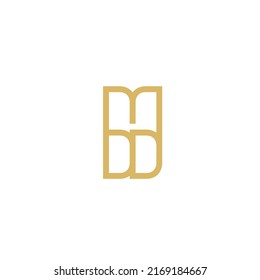 Initial Letter MDD Logo Design vector Template. Creative Abstract MDD Logo Design Vector Illustration