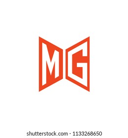 Initial Letter MG Logo Design, Hexagonal Shape with Infinity Style