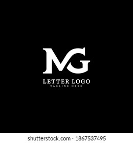 Initial Letter MG logotype company name monogram design for Company and Business logo.