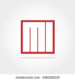 Initial Letter MI Logo Template