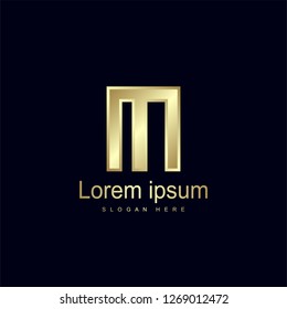 Initial Letter MI Logo Template Vector Design