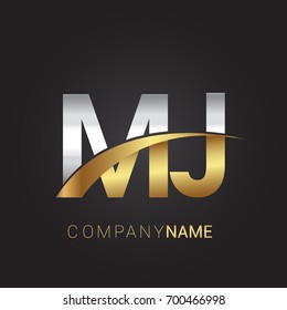 letter mj images stock photos vectors shutterstock https www shutterstock com image vector initial letter mj logotype company name 700466998