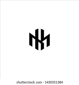 initial letter MK logotype company name