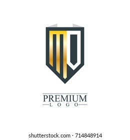 Initial Letter MO Company Design Logo Template