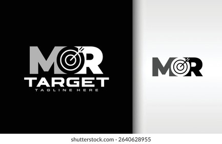 initial letter MR goal logo