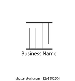 Initial Letter MU Logo Template
