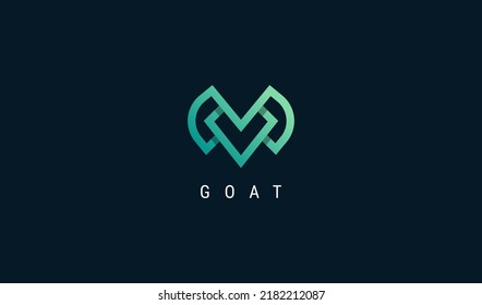 Letra inicial con logotipo MV o VM aislado en fondo azul. Logotipos de empresas comerciales y de marca. Elemento de plantilla de diseño de logotipo de vectores planos.