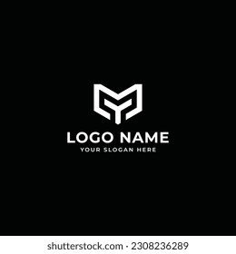 initial letter MY logo. Modern template design. Vector illustration