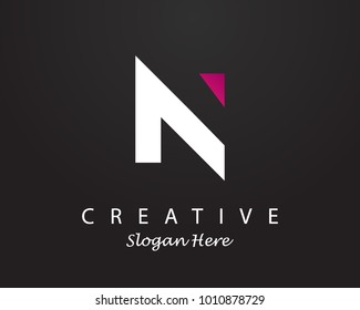 Initial Letter N logo Concept