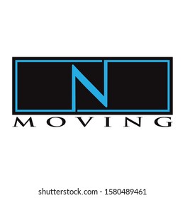 Initial / Letter N for logo design inspiration - Vector