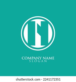 CARTA INICIAL N ,LOGO DE RONDA