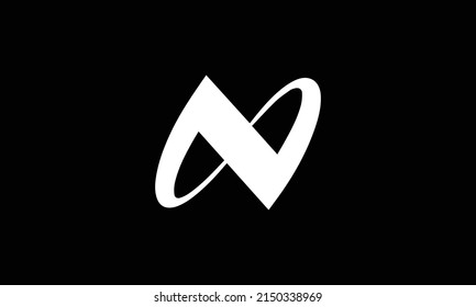 Initial Letter N Type Logo Sign Symbol Icon