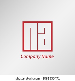 Initial Letter NA Logo Template