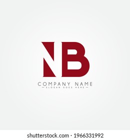 Initial Letter NB logo - Minimal Business Logo