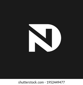 Plantilla de vectores de diseño de logotipo y letra inicial