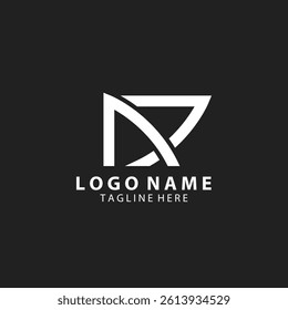 initial letter NJ trendy logo design vector