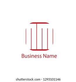 Initial Letter NM Logo Template Design