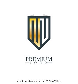 Initial Letter NN Company Design Logo Template