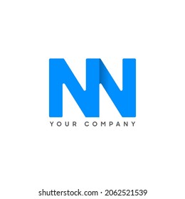 Initial Letter NN Logo Design Vector Template. Creative Abstract NN Letter Logo Design.