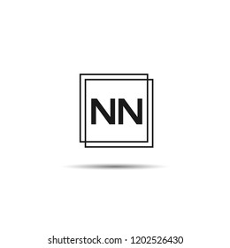 Initial Letter NN Logo Template Design