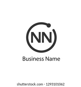 Initial Letter NN Logo Template Design