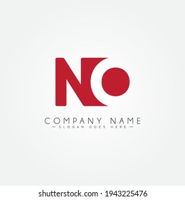 Initial Letter NO Logo - Simple Business Logo