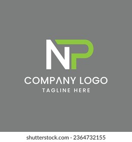 Initial Letter NP Logo Design Outstanding Creative Modern Symbol Sign