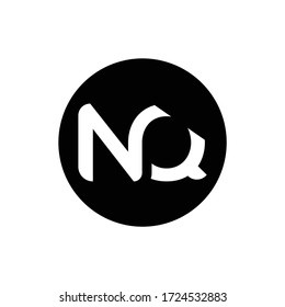 Initial Letter NQ Logo Design Vector Template. Creative Abstract NQ Letter Logo Design