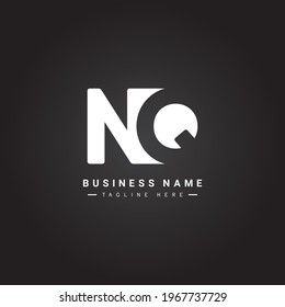 Initial Letter NQ Logo - Simple Business Logo