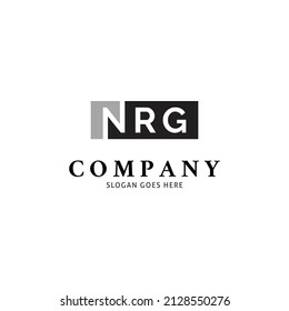Initial Letter NRG Icon Vector Logo Template Illustration Design