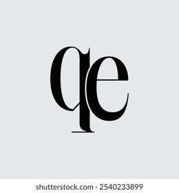 Letra inicial Diseño del logotipo de NU