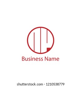 Initial Letter NV Logo Template Design