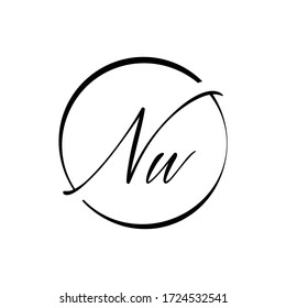 Initial Letter NW Logo Design Vector Template. Creative Abstract NW Letter Logo Design