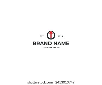 símbolo de símbolo de signo de concepto de logotipo de flecha o letra inicial Elemento de diseño. Plantilla de ilustración de vector