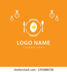 Initial letter O Cafe or restaurant logo