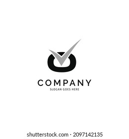 Letra inicial O marca marca icono Diseño de la plantilla de logotipo del vector