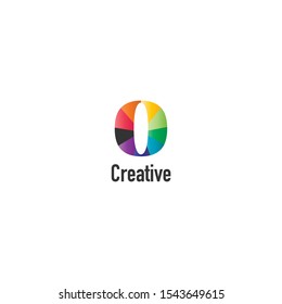 Initial Letter O Creative Design Logo