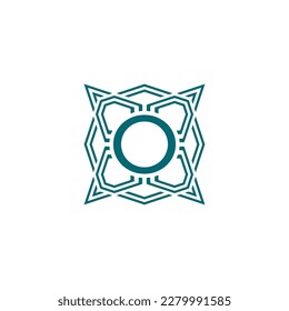 Anfangsbuchstaben oder elegante Linien - Logo des modernen Alphabets