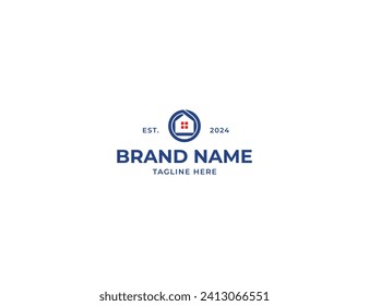 símbolo de símbolo del concepto del logotipo del logotipo de la carta inicial Elemento de diseño. Logotipo De Letra O House. Plantilla de ilustración de vector