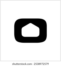 Anfangsbuchstabe o mit Wohnungslogo Design Immobilien, Anfangsbuchstabe O Haus Logo Design Element
