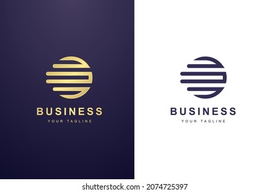 Initial Letter O Logo For Business or Media Company.
