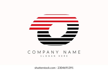 plantilla de vector de diseño de letra inicial o logotipo