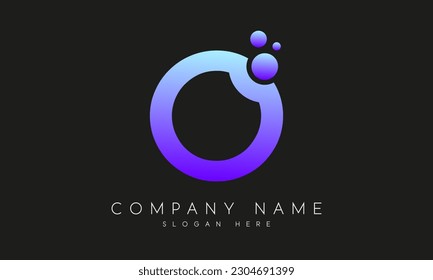 initial letter o logo design vector template